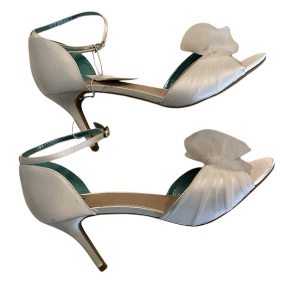 Tevolio Rylan Tulle Ankle Strap High Heels 9.5 NWT - Picture 8 of 10